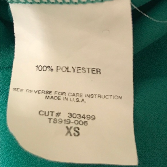 Green Lush Polyester Top - Picture 7 of 8